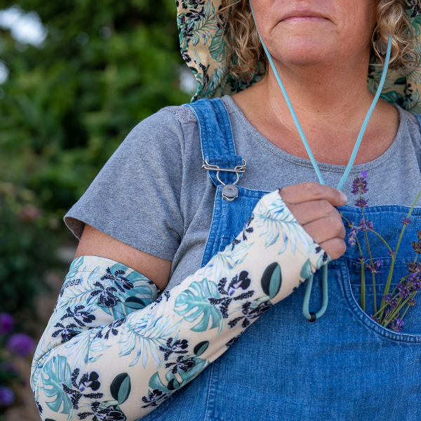 Protection Sleeves - Monstera - Blue FINAL SALE - Image 2