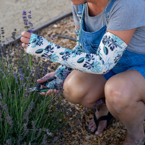 Protection Sleeves - Monstera - Blue FINAL SALE - Image 3
