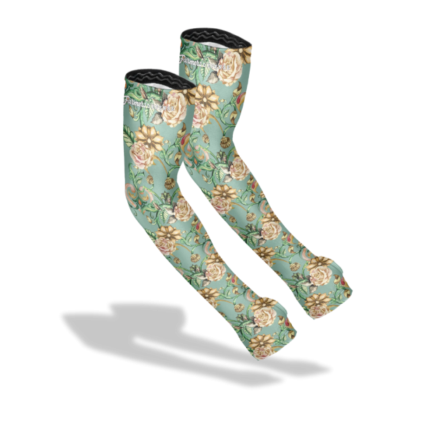 Protection Sleeves - Antique Bloom - Green