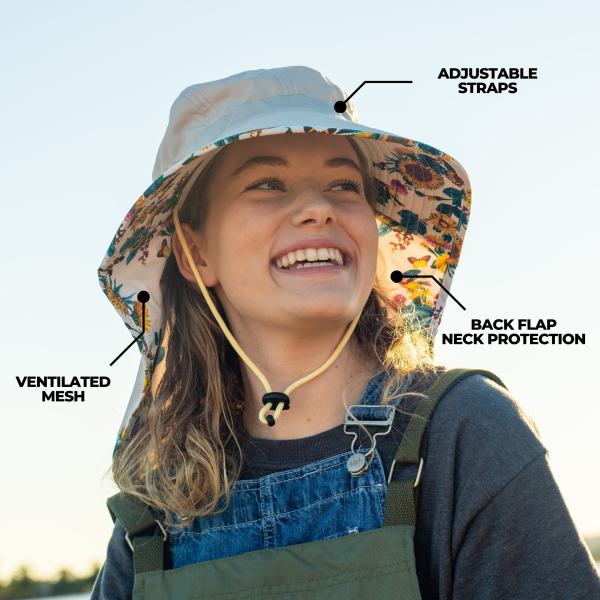Sun Hat - Garden Flower - Image 3