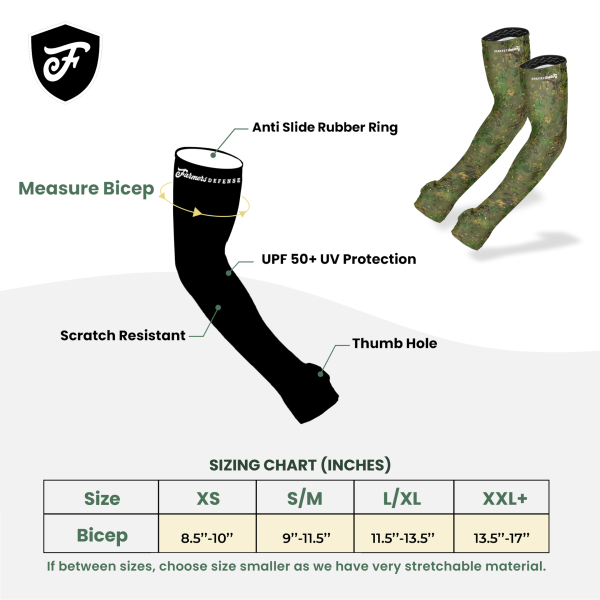 Protection Sleeves - Green Brush Camo - Image 6