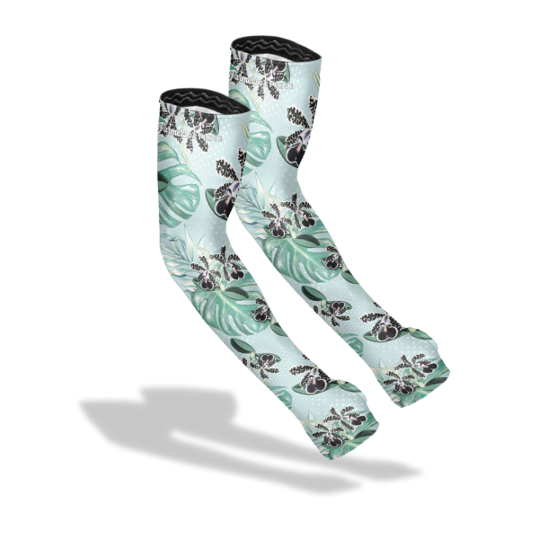 Protection Sleeves - Monstera - Blue FINAL SALE