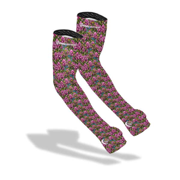 Protection Sleeves - Rachel Pohl Art - Pink Flower FINAL SALE