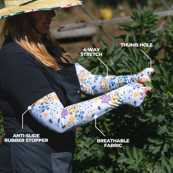 Protection Sleeves - Save the Bees - Lavender FINAL SALE - Image 3