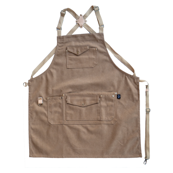 The Canvas Workhorse Apron - Sawdust FINAL SALE - Image 7