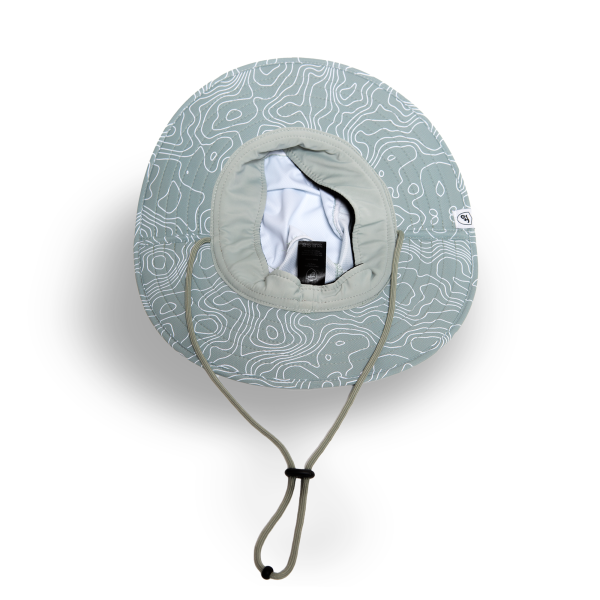 Venture Sun Hat - Topo Map Green - Image 5