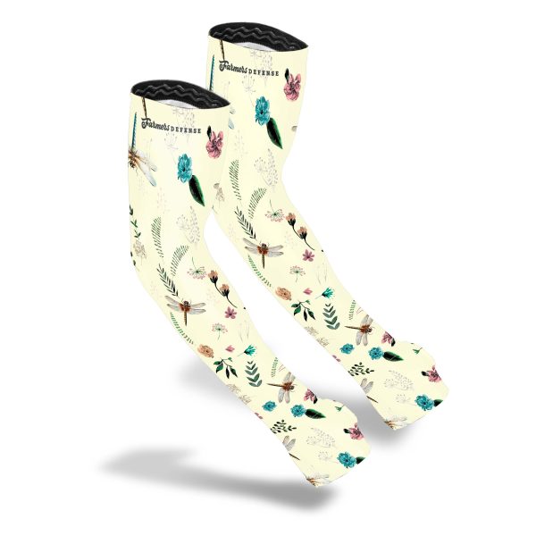 Protection Sleeves - Dragonfly Meadow - Cream - Image 8