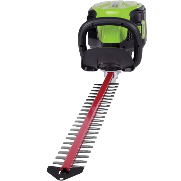 Discontinued - Greenworks PRO 80V 26-inch Cordless Brushless Hedge Trimmer with 2.0 Ah Battery & Charger, 2210602AZ
