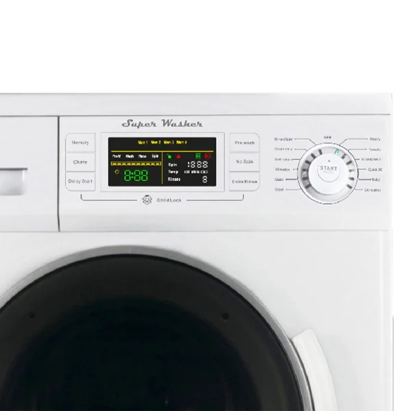 Equator Advanced Appliances EW 824 N-ED 850 Lavadora Compacta Apilable de Carga Frontal y Secadora Corta - Image 8