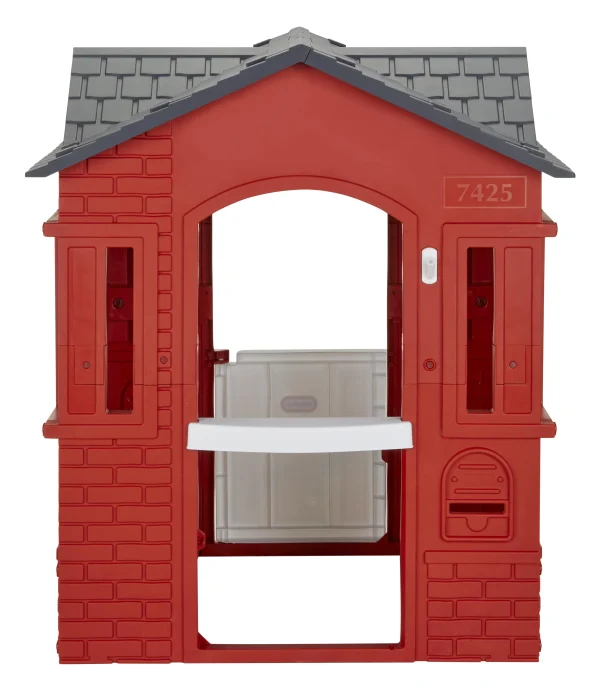 Little Tikes Cape Cottage House, Red with Working Door, Window Shutters, Flag Holder | Easy Installation Process Kids 2-6 Years Old - Image 8