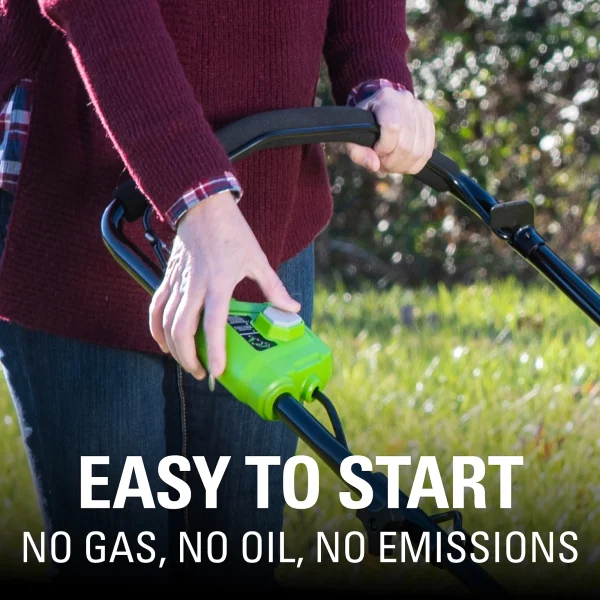 Greenworks 40V 20 Brushless Push Lawn Mower with 4.0 Ah Battery & Quick Charger 2516302VT - Image 11