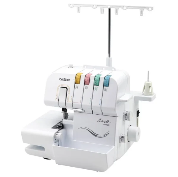 Brother 1034DX Easy-to-Use 3 or 4 Thread Serger with Color Coded Thread Guides - Image 7