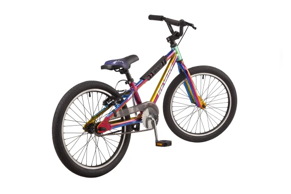 Revere 20 BMX Freestyle Kids Bicycle, Ages 5-8 Years Old, Chrome Oil Slick Finish, Lightweight Aluminum Frame and Fork, Premium Parts, Premium Design, Premium Safety! - Image 2