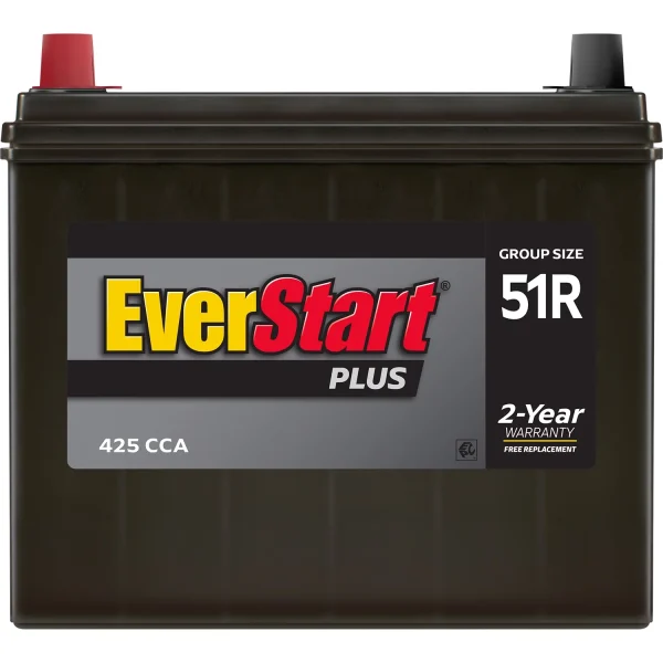 EverStart Plus Lead Acid Automotive Battery, Group Size 51R 12 Volt, 425 CCA - Image 3
