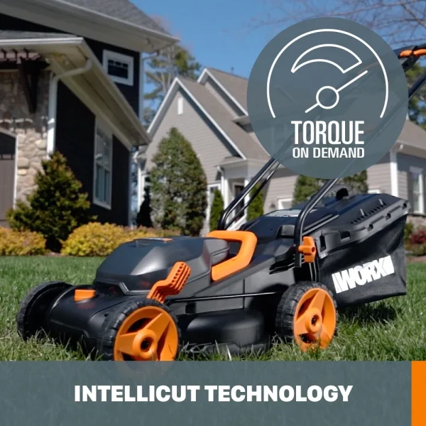 Worx WG779 40V Power Share 4.0Ah 14 Cordless Lawn Mower (Battery and Charger Included) - Image 5