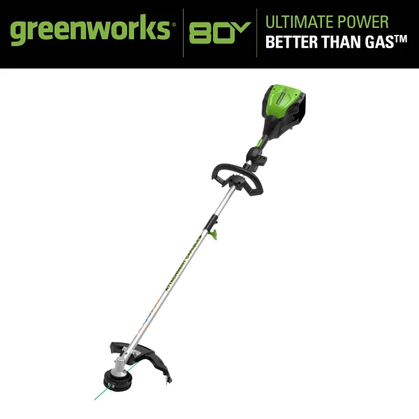 Greenworks 16-Inch PRO 80V Cordless String Trimmer (Attachment Capable), Battery Not Included GST80320 - Image 2