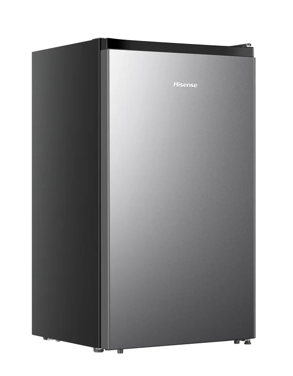 Hisense 4.4 Cu ft. Single Door Mini Fridge with Chiller, Silver 18.7 Width - Image 7