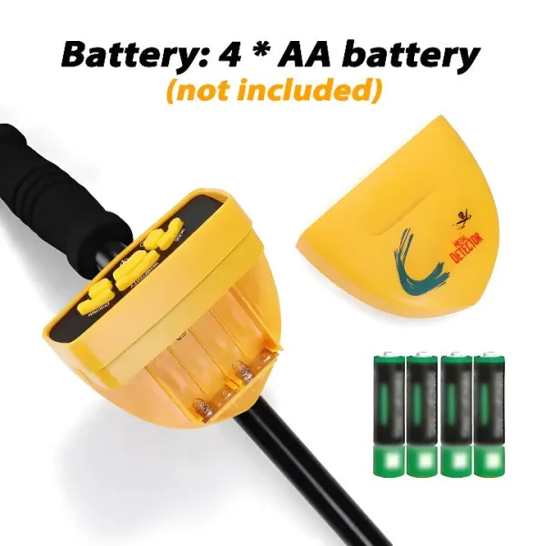 Professional Metal Detector - User-Friendly Metal Detection with 32 ft Depth Precise Targeting - Image 4