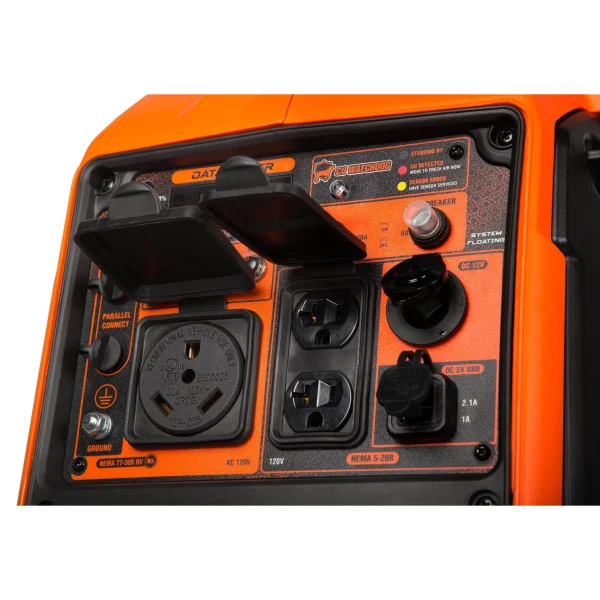 WEN 3600-Watt Portable Inverter Generator, RV-Ready, Quiet and Lightweight with Fuel Shut Off and CO Watchdog - Image 3