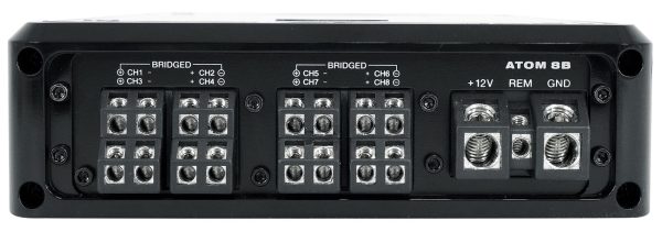 Rockville ATOM 8B 8 Channel 3500 Watt Marine/Boat Amplifier Amp w/Bluetooth - Image 7