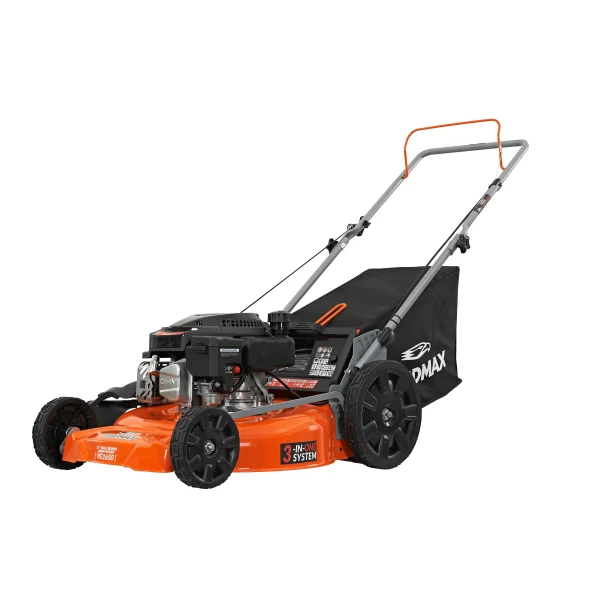 YARDMAX 21 in. 170cc 3-in-1 Gas Walk Behind Push Lawn Mower with High Rear Wheels - Image 4