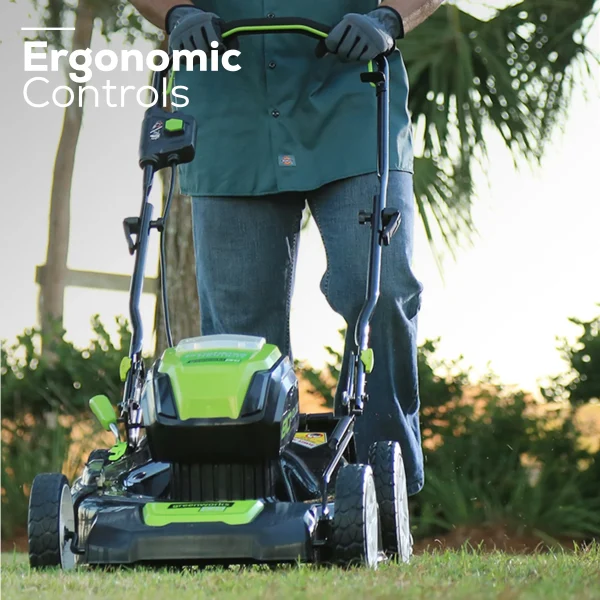 Greenworks 80V 21 Self Propelled Mower 5Ah Battery & Charger 2502402NV? - Image 9