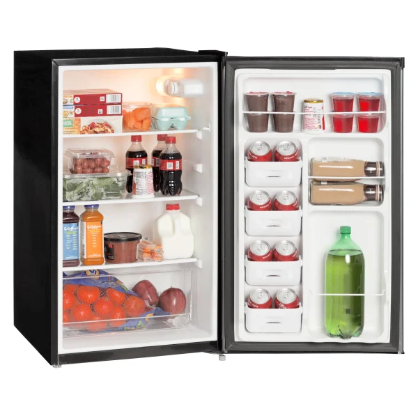 Arctic King 4.4 Cu ft One-Door No Freezer Mini Fridge, Black Stainless Steel Look E-Star, ARM44A5ASL - Image 2