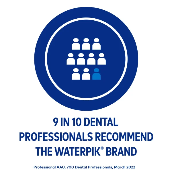 Waterpik Sonic-Fusion 2.0 Flossing Electric Toothbrush Set, 5 Brush Heads, White - Image 4