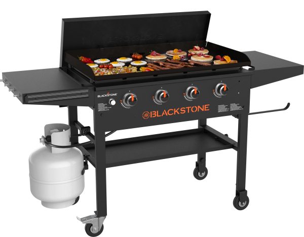 Blackstone 4-Burner 36 Propane Griddle Cooking Station with Hard Cover