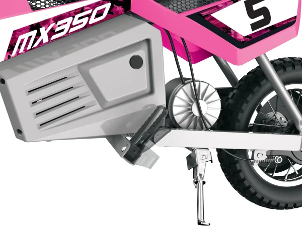 Razor MX350 24V Dirt Rocket Electric Ride on Motocross Bike - Image 4