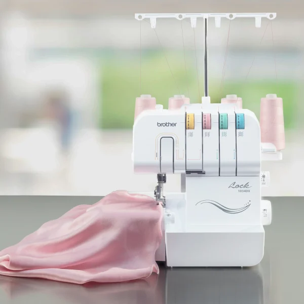 Brother 1034DX Easy-to-Use 3 or 4 Thread Serger with Color Coded Thread Guides - Image 8