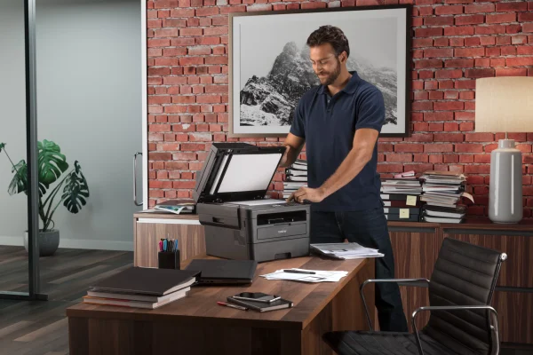 Brother MFC-L2730DW Monochrome Laser All-in-One Wireless Printer with 2.7" Color Touchscreen - Image 6