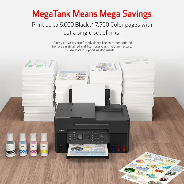 PIXMA G4270 -Wireless MegaTank All-in-One Printer - Image 3