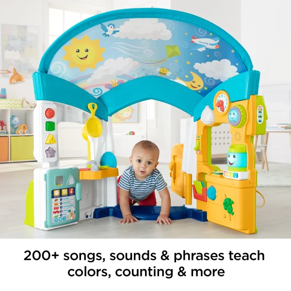 Fisher-Price Laugh & Learn Playhouse Educational Toy for Babies & Toddlers, Smart Learning Home - Image 5