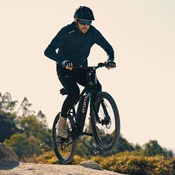Oraimo Electric Bike for Adults,350W BAFANG Motor(Peak 500W), 4A 3H Fast Charge, UL Certified 468Wh Li-ion Battery, 26 Mountain Ebike Shimano 21 Speed, Air Saddle Adult Electric Bicycle - Image 2