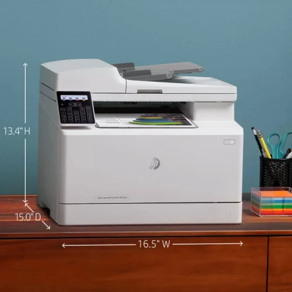Restored HP Laserjet Pro M183FW All-in-One Wireless Laser Printer 16ppm Auto-On/Off (Refurbished) - Image 2