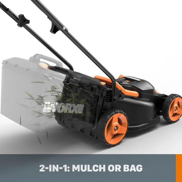 Worx WG779 40V Power Share 4.0Ah 14 Cordless Lawn Mower (Battery and Charger Included) - Image 4