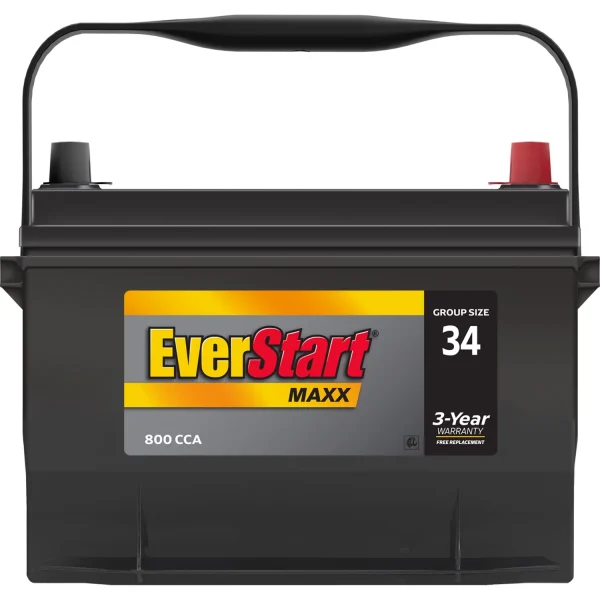 EverStart Maxx Lead Acid Automotive Battery, Group Size 34 12 Volt, 800 CCA - Image 3