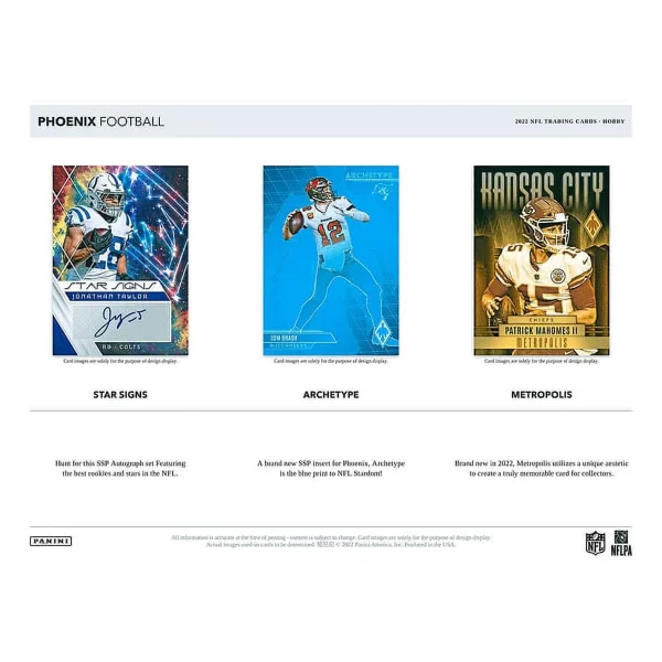 2022 Panini Phoenix Football Hobby Box - Image 4