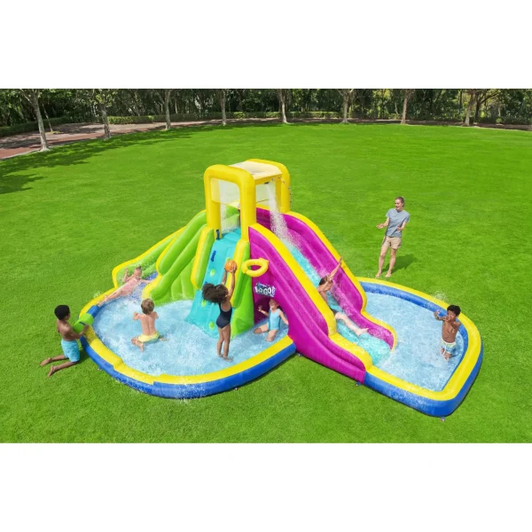 Bestway H2OGO! Funfinity Splash Kids Inflatable Mega Water Park with Blower - Image 2