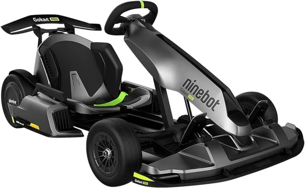 Segway Ninebot Electric GoKart Pro, 23 Miles Range, 15.5MPH, W. Capacity 220lbs, Outdoor Race Pedal Go Karting Car for Kids & Adults, Black