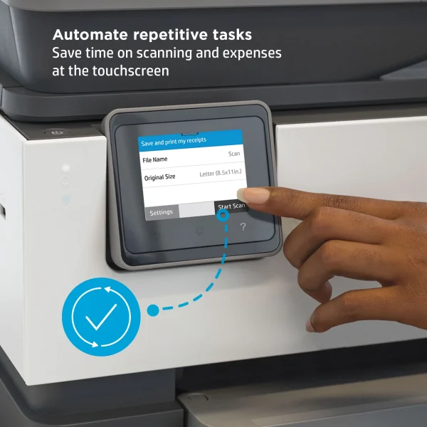 HP OfficeJet 9025e All-in-One Wireless Color Inkjet Printer - 6 months free Instant Ink with HP+ - Image 11