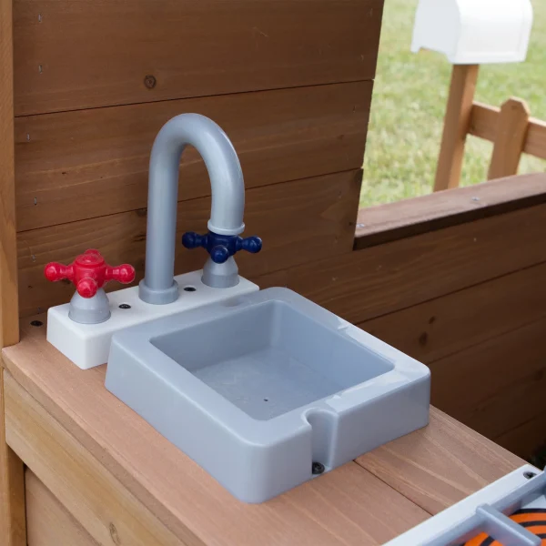 Backyard Discovery Aspen Wooden Cedar Playhouse - Image 3
