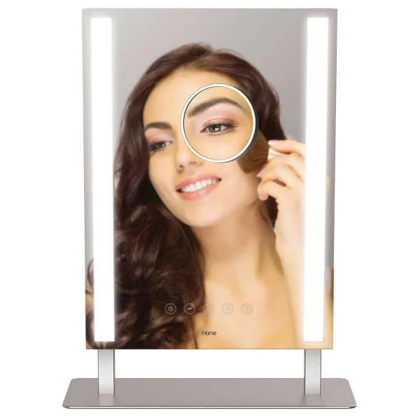iHome Bluetooth Audio, USB Charging and 10X Detail Reflect Studio Pro LED Vanity Mirror, 12 x 16 - Image 5
