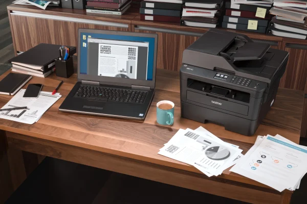 Brother MFC-L2730DW Monochrome Laser All-in-One Wireless Printer with 2.7" Color Touchscreen - Image 11