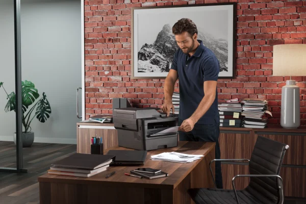 Brother MFC-L2730DW Monochrome Laser All-in-One Wireless Printer with 2.7" Color Touchscreen - Image 5