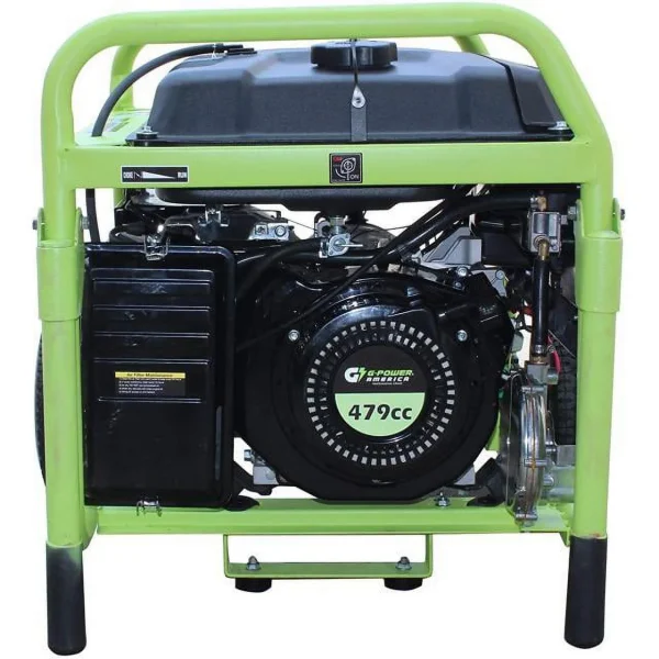 Green-Power  12000-10750W Dual Fuel Gas & Propane Powered Portable Generator with 479cc & 18-HP Professional Engine - Long Life & High Quality Lithium Battery - Image 3