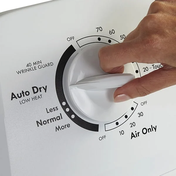 Kenmore Electric Dryer with SmartDry/Wrinkle Guard, 7 Cu. ft. Capacity, White, 43H x 29W x 28D - Image 3