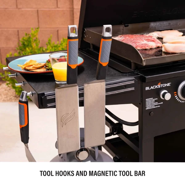 Blackstone Original 4-Burner 36 Propane Omnivore Griddle with Hard Cover - Image 10