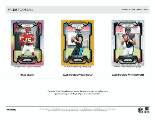 2023 Panini Prizm Football Hobby Box - Image 4